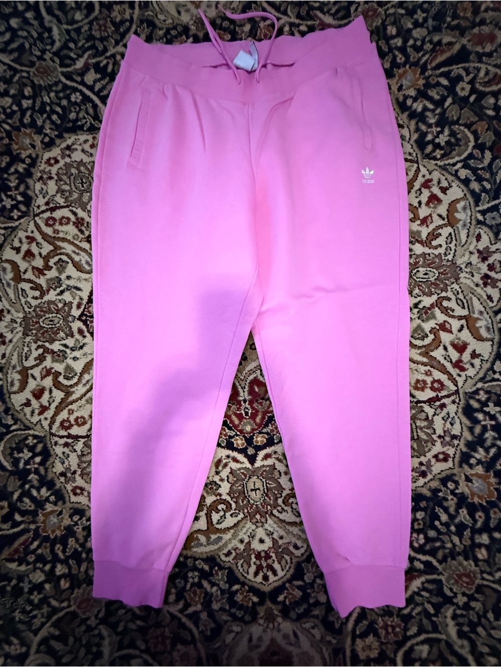 2XL women’s pink adidas joggers, like new!